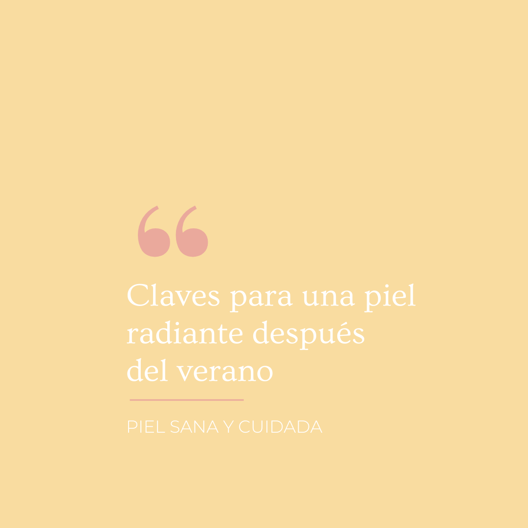 Despídete de la deshidratación: claves para una piel radiante después del verano